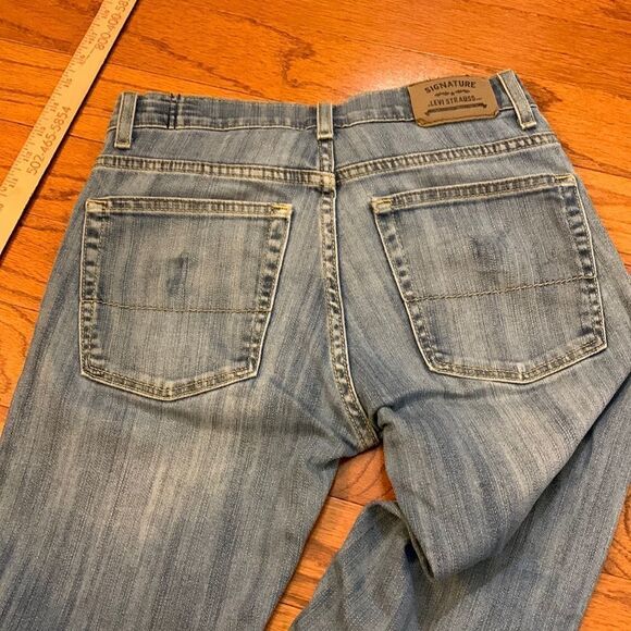 Levi Strauss size 16 regular boys signature skinny jeans - Picture 2 of 8